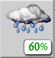 Tuesday: Rain likely before 8am, then a chance of rain showers between 8am and 3pm. Cloudy, with a high near 76. North wind 0 to 5 mph. Chance of precipitation is 60%. New rainfall amounts between a half and three quarters of an inch possible. Tuesday: Light Rain Likely then Chance Rain Showers