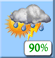 Thursday: Rain and areas of fog and a slight chance of thunderstorms before 9am, then areas of fog and a chance of rain and a slight chance of thunderstorms between 9am and noon, then a chance of rain showers between noon and 2pm, then a chance of showers and thunderstorms between 2pm and 3pm, then a slight chance of showers and thunderstorms between 3pm and 5pm. Partly sunny, with a high near 78. West wind around 5 mph. Chance of precipitation is 90%. New rainfall amounts between a half and three quarters of an inch possible. Thursday: Rain then Chance Showers And Thunderstorms